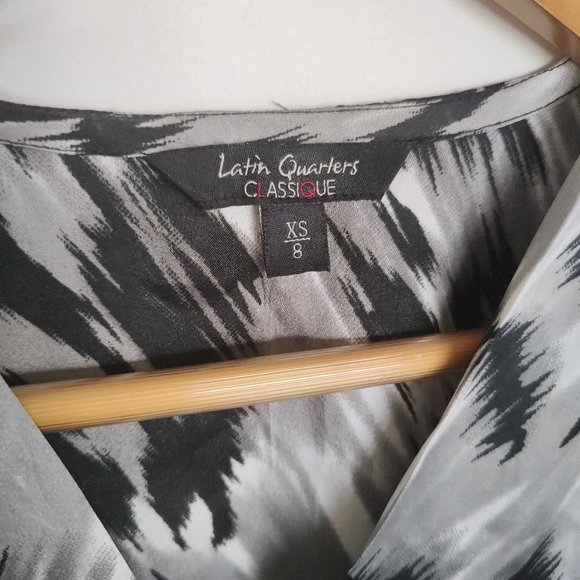 Latin Quarters casual blouse top - Picture 2 of 5